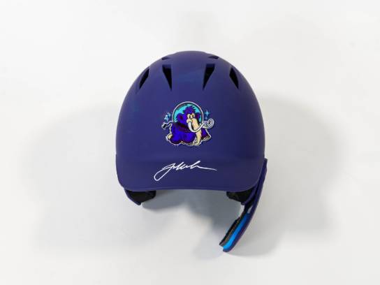 Signed Bat Boy Batting Helmet